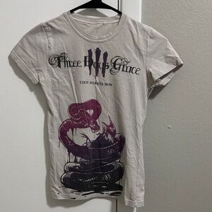 NWOT Three Days Grace band tee